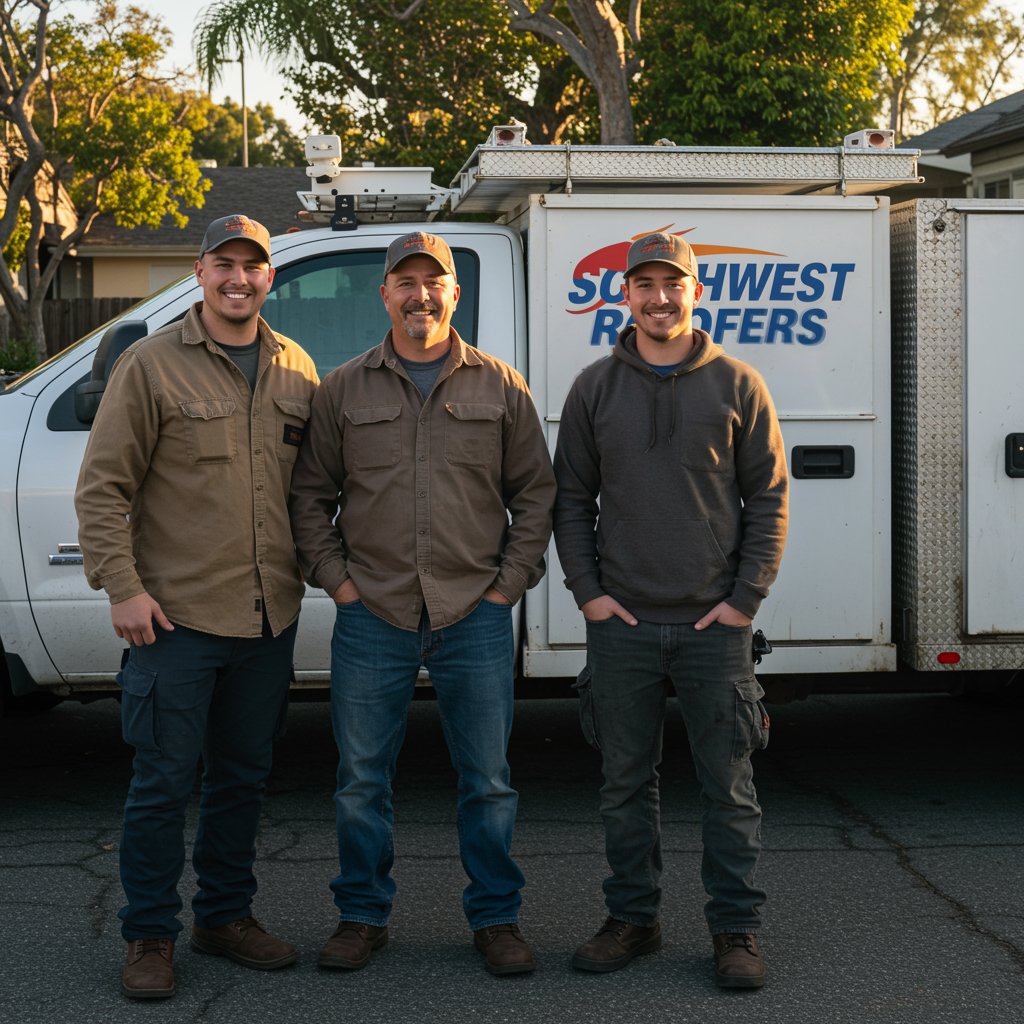 Southwest Roofers team
